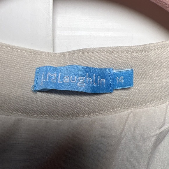 J. McLaughlin Sandra Zip Front Sleeveless Botanical Jacquard Dress Size 14 - Picture 4 of 12